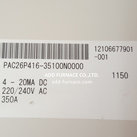 PAC26P416-35100N0000 | Shimaden Thyristor Power Regulator